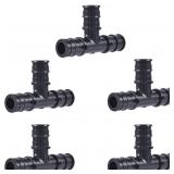 SharkBite 12 PEX-A Poly Expansion Tee 5-Pack