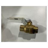 Everbilt 34 Lead Free Brass Ball Valve
