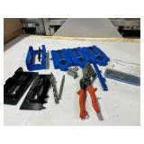 Kreg Cabinet Hardware Jig Set with Wiss Snips