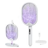 Baldr Foldable 2-in-1 Electric Fly Swatter White