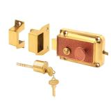Segal Rim Deadlatch Brass-Plated 1 Pack