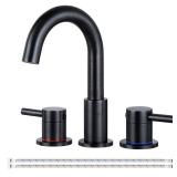 AKLFGN 8in Widespread Bathroom Faucet Oil Rubbed