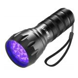 Waklyte 21 LED UV Flashlight 3.8 Inch Blacklight