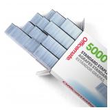 Officemate OIC Chisel Point Staples 1 Pack