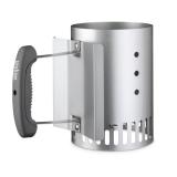 Weber Compact Charcoal Chimney Starter Silver