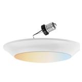 Sunlite 7 LED Flush Mount CCT Light Fixture $14.19