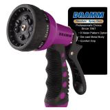 Dramm Metal 9-Pattern Garden Hose Nozzle Berry