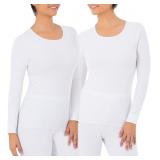 Fruit of the Loom Womens Thermal Crew Medium