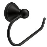 Moen Matte Black Toilet Paper Holder Open Box
