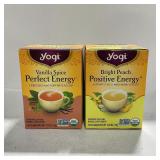 Yogi Tea Bundle Vanilla Spice  Bright Peach