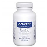 Pure Encapsulations Ester-C  Flavonoids 90 Count