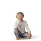 Willow Tree Inquisitive Child Darker Skin Figure