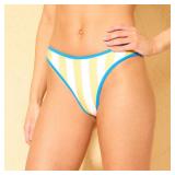 Wild Fable Low-Rise Cheeky Bikini Bottom Yellow M