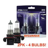 Sylvania H13 Xtravision Headlight Bulb 2 Pack