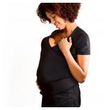 NRoo Skin-To-Skin Baby Carrier Shirt Black Medium