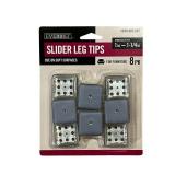 Everbilt 41-H1020 1 Inch Clear Square Leg Sliders