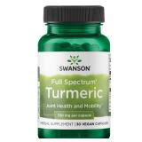 Swanson Turmeric 720mg 30 Capsules $8.99