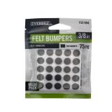 Everbilt 41-H1005 38 in. Brown Felt Pads 75-Pack