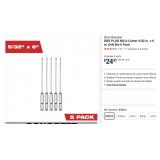 Milwaukee Sds Plus M2 532 in x 6 in Drill Bit 5pk