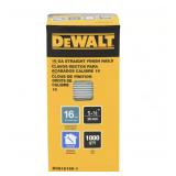 Dewalt 16ga Straight Nails 1-12-Inch 1000 Count