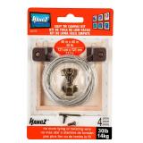 Hangz 34055 Canvas Easy Tie D-Ring Hanger 3-Pack
