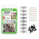 Picgenie 32-Piece Picture Hanging Kit 2-Pack