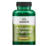 Swanson Activated Charcoal 120 Count Supplement
