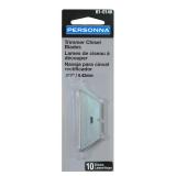 Personna Carpet Trimmer Chisel Blades .017 10 Pack