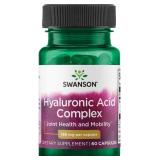 Swanson Hyal-Joint Hyaluronic Acid 166mg 60 Caps