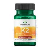 Swanson Vitamin K2 with Nattokinase 30 Count