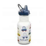 Klean Kanteen 12oz Classic Kids Sippy Bottle White