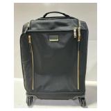 Tumi Voyageur Black Nylon Carry-On Spinner Luggage