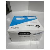 Shifeng 23G x 1.5 Inch Safety Needles 100 Count