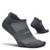 Feetures Cushion No Show Tab Running Socks Large