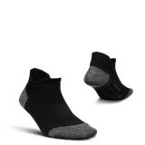Feetures Plantar Fasciitis Ankle Socks Black Med