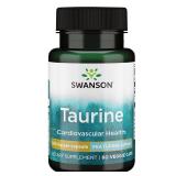 Swanson Taurine 500mg 60 Caps $11.09