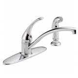 Delta Kitchen Faucet with Side Sprayer Chrome