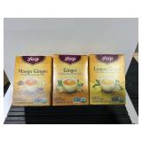 Yogi Ginger Herbal Tea 3-Box Variety Pack $15.00