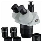 AmScope Trinocular Stereo Microscope Head 10x-40x