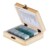 AmScope 25-Piece Prepared Microscope Slide Set
