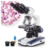 AmScope B120C LED Binocular Compound Microscope