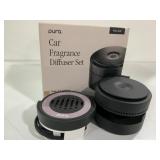 Pura Car Fragrance Diffuser Set Teak  Leather
