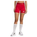 Adidas Womens Techfit Volleyball Shorts Large Red