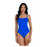 La Blanca Island Goddess One Piece Swimsuit Size 4