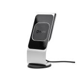 Numi Wireless Swivel Charger Stand Silver
