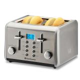 Toastmaster 4-Slice Digital Toaster Black...