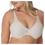 Bali Minimizer Underwire Bra Sandshell 36D