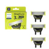 Norelco OneBlade 360 Replacement Blades 3 Count