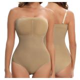 Lenashape Tummy Control Triangle Bodysuit Medium