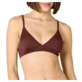 Amazon Essentials Triangle Bikini Top Medium